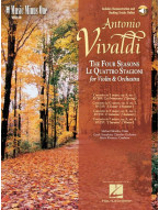 Antonio Vivaldi: Čtvero ročních období - The Four Seasons (noty na housle) (+audio)