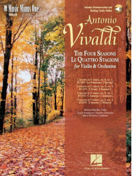 Antonio Vivaldi: Čtvero ročních období - The Four Seasons (noty na housle) (+audio)
