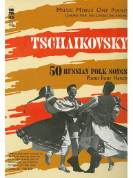 Čajkovskij: 50 Russian Folk Songs (noty na čtyřruční klavír) (+audio)