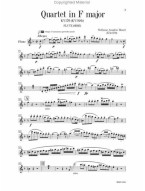 Mozart: Quartet in F Major, Kv370 & Stamitz: Quartet in F Major, Op. 8, No. 3 (noty na příčnou flétnu) (+audio)