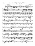 Beethoven: 2 Sonatas for Violin and Piano (noty na housle) (+audio)