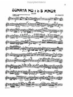 Bach: Sonata No. 1 in B minor & Kuhlau: 2 Duets (noty na příčnou flétnu) (+audio)