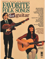 Favorite Folks Songs for Guitar (noty na kytaru) (+audio)
