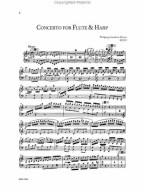 Mozart: Concerto for Flute & Harp in C Major, KV299 (noty na příčnou flétnu nebo harfu) (+audio)