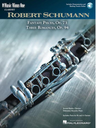 Robert Schumann: 5 Fantasy Pieces, Op. 73 and 3 Romances, Op. 94 (noty na klarinet) (+audio)