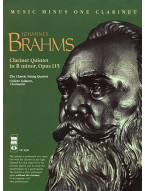 Johannes Brahms: Clarinet Quintet in B minor, Op. 115 (noty na klarinet) (+audio)