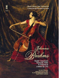 Johannes Brahms: Double Concerto for Violoncello, Violin & Orchestra in A minor, Op. 102 (noty na violoncello, housle) (+audio)