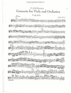 Franz Anton Hoffmeister: Concerto in D Major for Viola and Orchestra (noty na violu) (+audio)