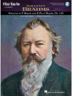 Johannes Brahms: Sonatas in F Minor and E-flat, Op. 120 (noty na klarinet, klavír) (+audio)