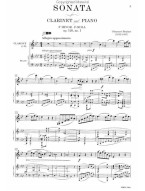 Johannes Brahms: Sonatas in F Minor and E-flat, Op. 120 (noty na klarinet, klavír) (+audio)