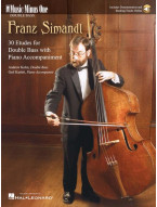 Franz Simandl: 30 Etudes for Double Bass (noty na kontrabas) (+audio)