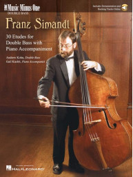 Franz Simandl: 30 Etudes for Double Bass (noty na kontrabas) (+audio)