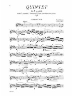 Wolfgang Amadeus Mozart: Quintet in A, KV581 (noty na klarinet) (+audio)