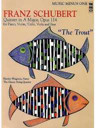 Franz Schubert: Quintet in A Major, Op. 114 or The Trout (noty na violu) (+audio)