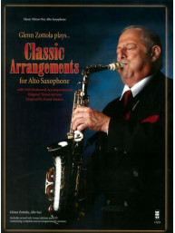 Glenn Zottola Plays Classic Ararrangements (noty na altsaxofon) (+audio)