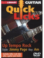 Lick Library: Jimmy Page (Led Zeppelin) Quick Licks Volume 2 - Up Tempo Rock (video škola hry na kytaru)