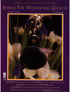 Jewels for Woodwind Quintet (noty na klarinet) (+audio)