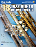 Burt Collins: Trumpet Duets in Jazz (noty pro 2 trubky) (+audio)