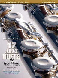17 Jazz Duets for Two Flutes (noty pro 2 příčné flétny) (+audio)