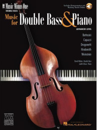 Music for Double Bass & Piano - Advanced Level (noty na kontrabas) (+audio)