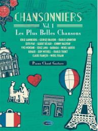 Chansonniers 1 (noty na klavír, zpěv, akordy)