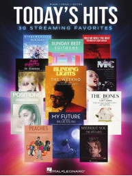 Today's Hits - 30 Streaming Favorites (noty na klavír, zpěv, akordy)