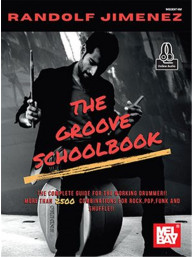 Randolf Jiminez: The Groove Schoolbook (noty na bicí) (+audio)