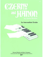 James Bastien: Czerny And Hanon For Intermediate Grades (noty na klavír)