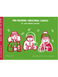 James Bastien: Pre Reading Christmas Carols (noty na klavír)
