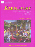 Dmitrij Kabalevskij: 30 Childrens Pieces Opus 27 (noty na klavír)