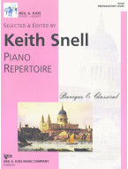 Piano Repertoire Baroque & Classical - Preparatory (noty na klavír)