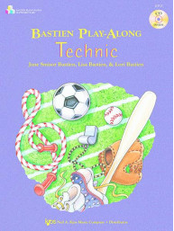 James Bastien: Technic Playalong (noty na klavír) (+audio)