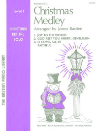James Bastien: Christmas Medley 1 (noty na klavír)