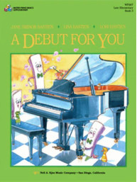 Jane Smisor Bastien: A Debut For You 3 (noty na klavír)