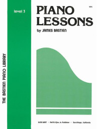 James Bastien. Piano Lessons Level 3 (noty na klavír)