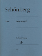 Arnold Schönberg: Suite Opus 25 (noty na klavír)