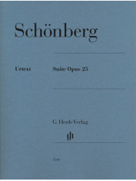 Arnold Schönberg: Suite Opus 25 (noty na klavír)