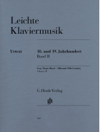 Easy PianoMusic - 18th and 19th Century, Volume II (noty na klavír)
