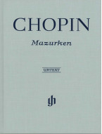 Frédéric Chopin: Mazurkas - tvrdá vazba (noty na klavír)