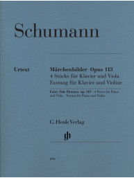 Robert Schumann: Fairy-Tale Pictures op. 113 (noty na housle, klavír)