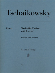 Čajkovskij: Works for Violin and Piano (noty na housle, klavír)