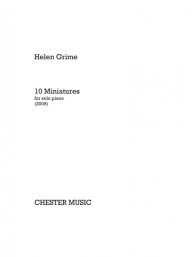 Helen Grime: 10 Miniatures (noty na klavír)