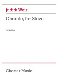 Judith Weir: Chorale, for Steve (noty na klavír)
