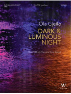Ola Gjeilo: Dark & Luminous Night - SSAATTBB (noty na sborový zpěv) - SADA 5 ks