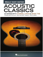 Really Easy Guitar: Acoustic Classics (akordy na kytaru, texty písní)