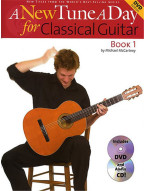 A New Tune A Day: Classical Guitar 1 (noty na kytaru) (+CD+DVD)