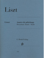Franz Liszt: Années de p?lerinage, Deuxi?me Année – Italie (noty na klavír)
