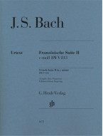 J.S. Bach: French Suite II in C Minor BWV 813 (noty na klavír)