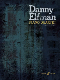 Danny Elfman: Piano Quartet (noty pro klavír, smyčcový kvartet)