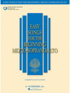 Easy Songs for the Beginning Mezzo-Soprano / Alto Voice (noty na zpěv, klavír) (+audio)